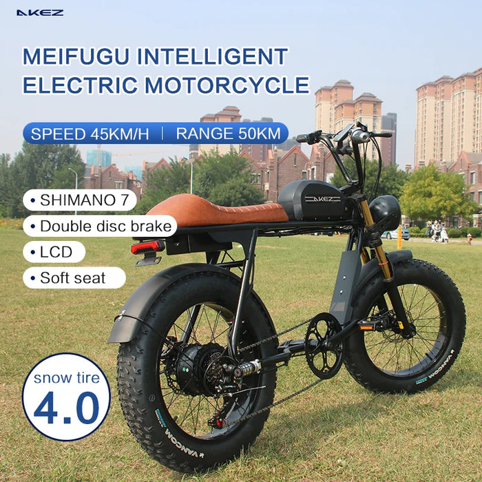 1500W Fat Tire Electric Bike